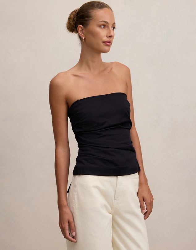 Forever New - Reese Gathered Strapless Top