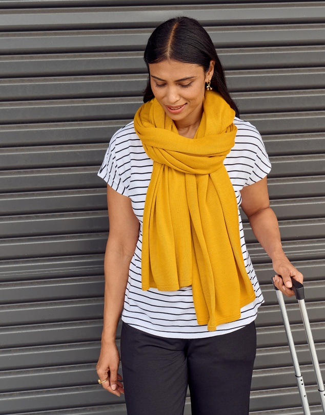 Bamboo Body - Bamboo & Recycled Cashmere Wool Travel Wrap 