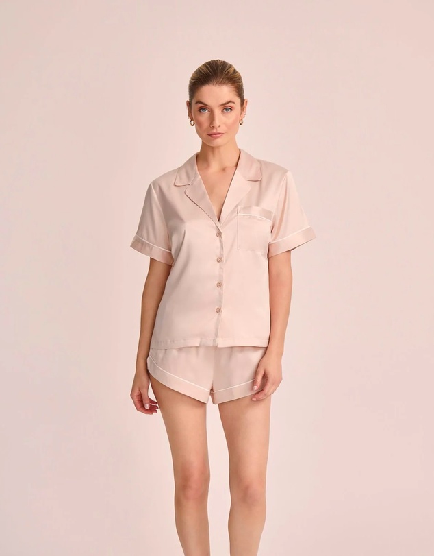 Homebodii - Grace Short Satin Pyjama Set