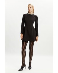 Bardot - Delphi Long Sleeve Mini Dress