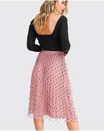 Belle & Bloom - Mixed Feelings Reversible Skirt