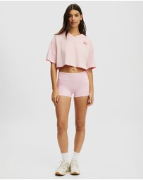 Cotton On Body Active - Cropped Graphic Sporty Tee