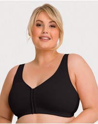 Ava & Audrey  - Ava & Audrey Hannah Cotton Wire-free Front Opening Bra
