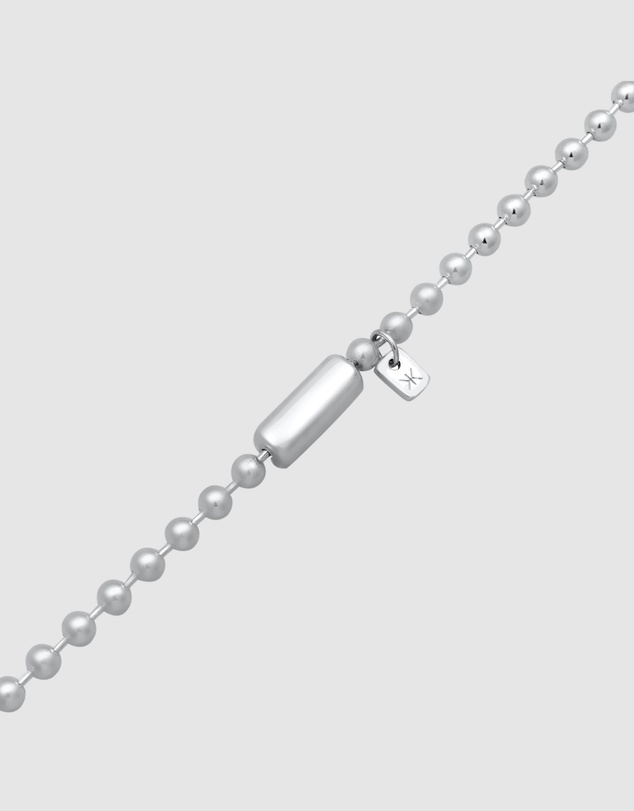 Kuzzoi - ICONIC EXCLUSIVE - Ball Chain Necklace in 925 Sterling Silver