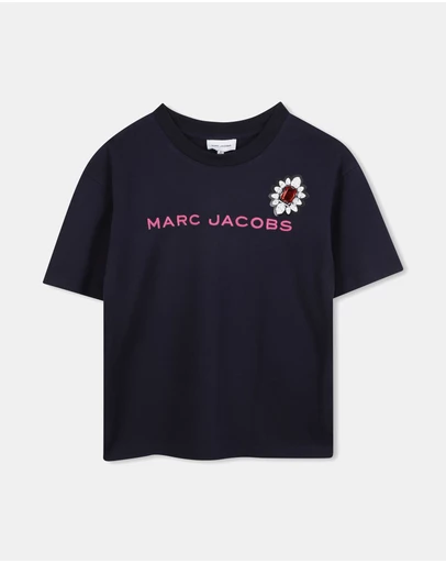 Marc Jacobs - Logo Script T-Shirt - Kids-Teens