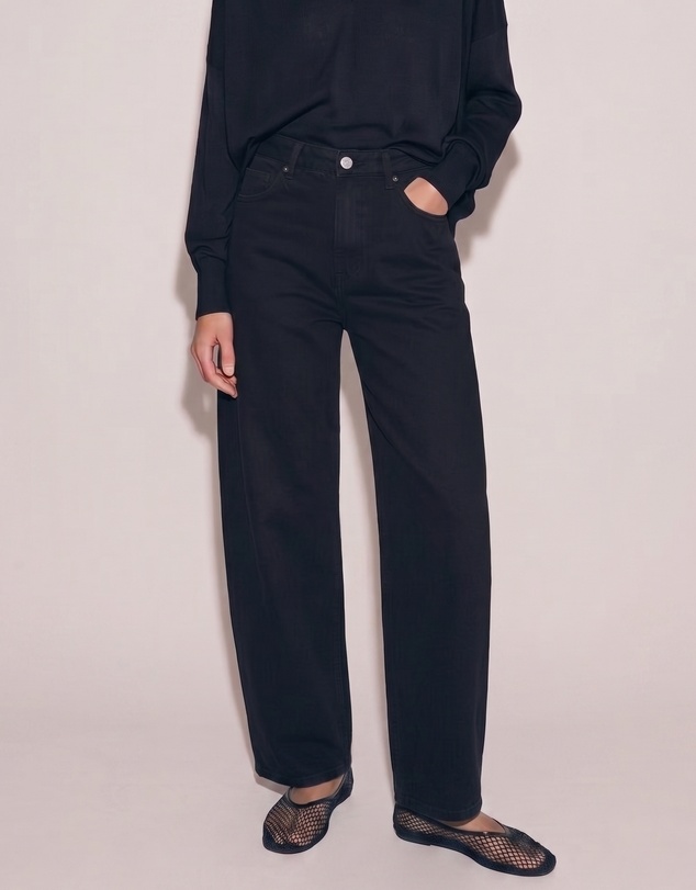 Atmos&Here - Lydia Barrel Leg Jeans