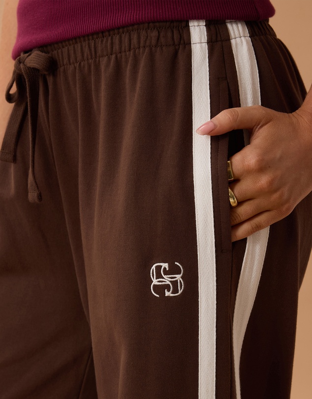 Ceres Life - Gigi Wide Leg Terry Trackpant