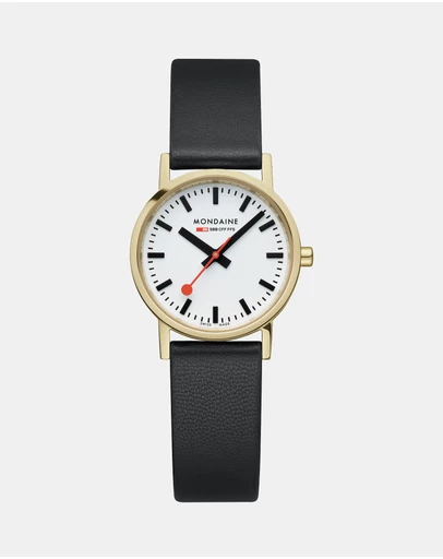 Mondaine - Mondaine Classic Vegan Grape Leather 30mm Watch
