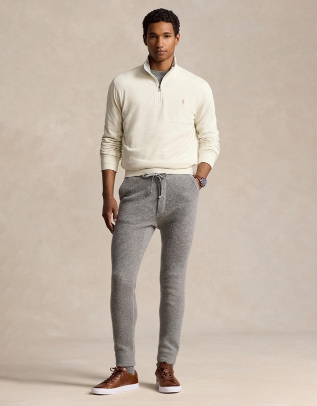 Polo Ralph Lauren - Luxury Jersey Quarter-Zip Pullover