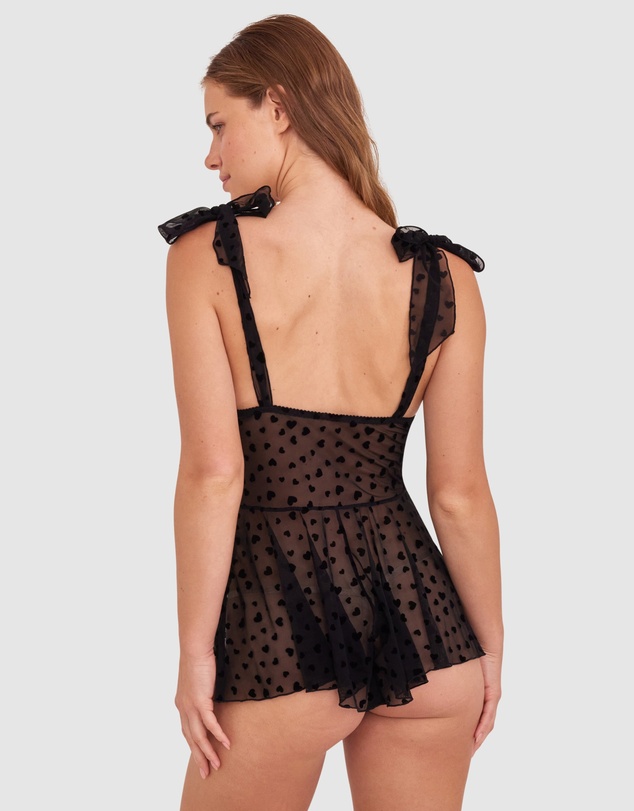Bras N Things - Maisie Playsuit - Black