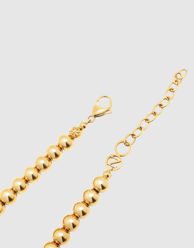 Nialaya Jewellery - Women's Gold Glow Beaded Choker