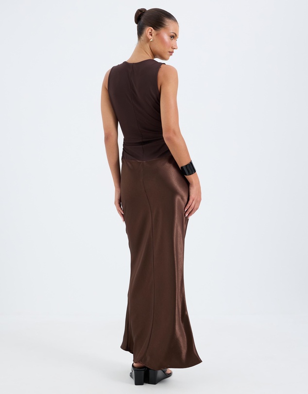 Calli - Logan Scoop Neck Maxi Dress