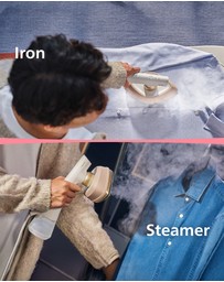 Philips - OneTurn Hybrid Iron and Steamer