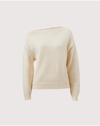 Ceres Life - Rani Off Shoulder Knit