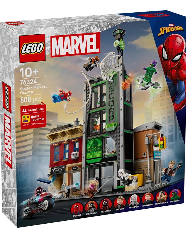 LEGO - 76324 Spider-Man vs Oscorp