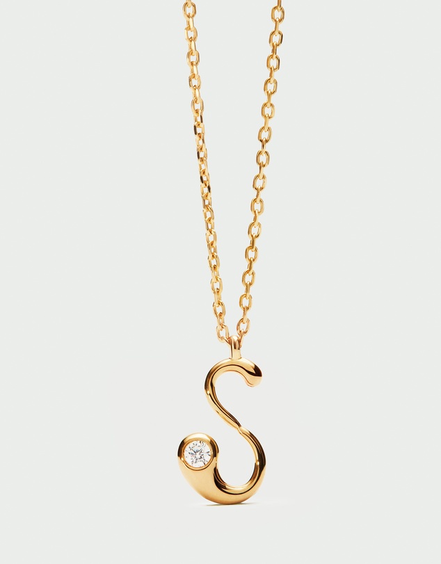 PDPAOLA - Initial 2026 S Pendant Necklace