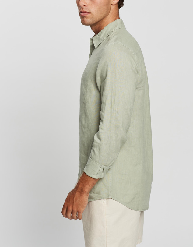 Assembly Label - Casual Long Sleeve Shirt