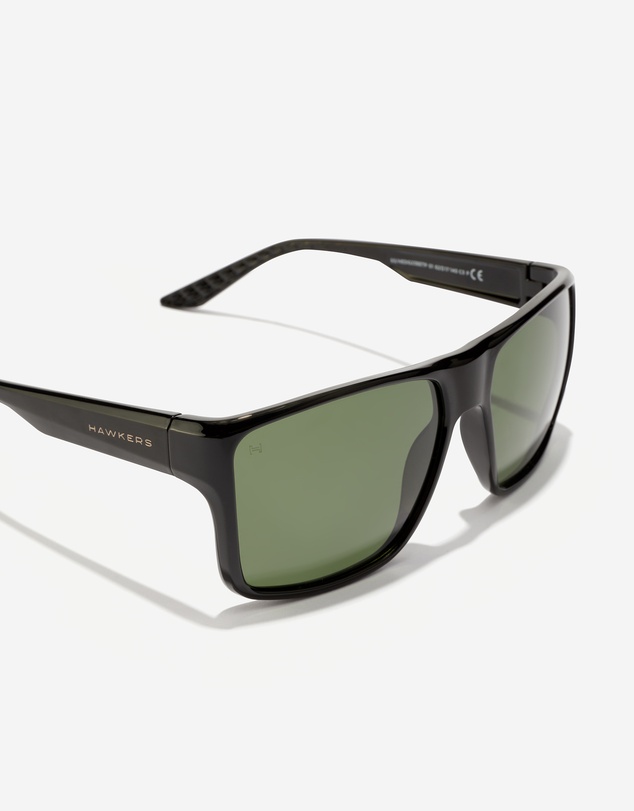 Hawkers Co - HAWKERS - Polarized Black Alligator EDGE XL  Sunglasses for Men and Women UV400