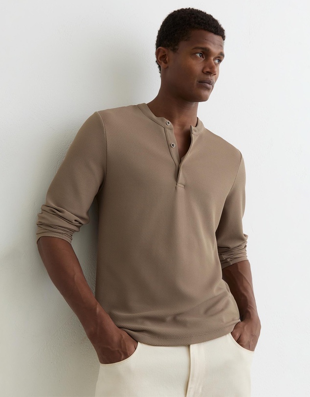 REISS - Salvator Henley T-Shirt