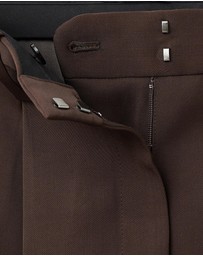 M.N.G - Straight Mid-Rise Suit Trousers