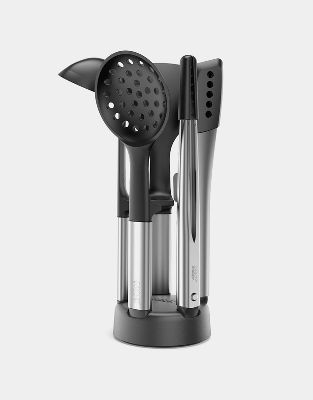 Joseph Joseph - Elevate™ Fusion 5-piece Silicone Utensil Set with Storage Stand