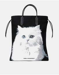 Karl Lagerfeld - Ikon Choupette Tote Bag