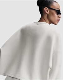 Nike - 24.7 ImpossiblySoft Dri-FIT Oversized Crew-Neck Top