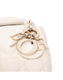 Pre-Loved by Azura Reborn - Pre-Loved dior Lady Dior Mini Quilted Leather Bag