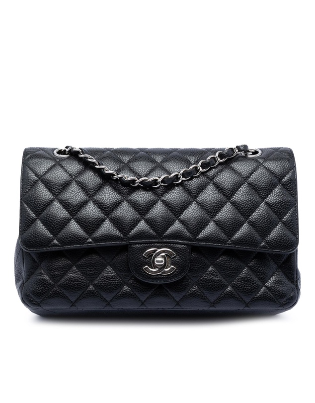 Pre-Loved by Azura Reborn - Pre-Loved Medium Classic Caviar Double Flap