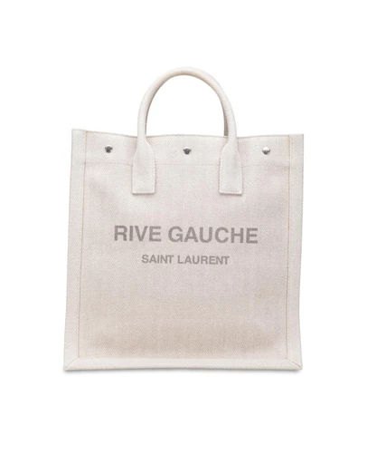 Pre-Loved by Azura Reborn - Pre-Loved Canvas Rive Gauche North South Tote
