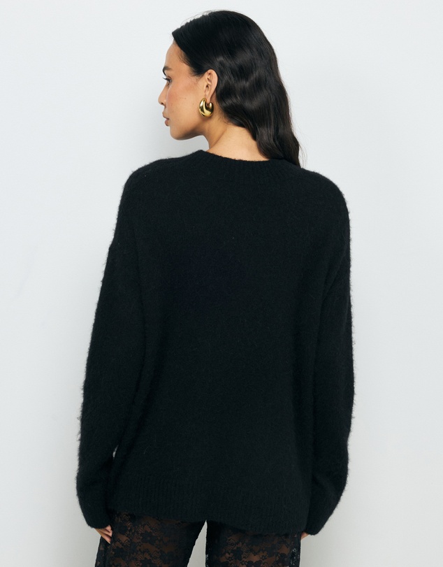 AERE - Jori Wool Blend Oversized Knit Jumper