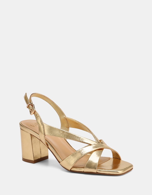 Wittner - Josie Metallic Leather Mid Heels
