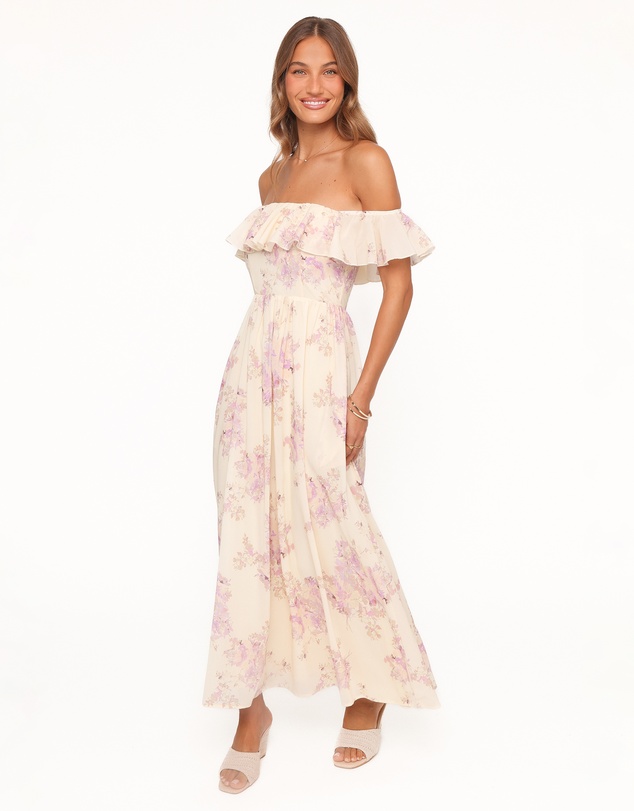Petal & Pup - Jemira Maxi Dress - Lavender Floral