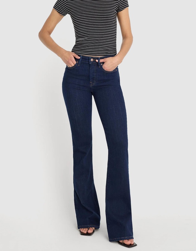 Good American - Good Legs Flare Jeans