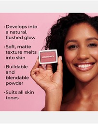 MCoBeauty - Glow Up Ph Powder Blush - Blush Red
