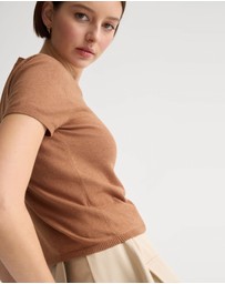 Oxford - Olivia Crop Cashmere Knit