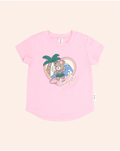 Huxbaby - Surfer Huxette Vacay Tee - Babies-Kids
