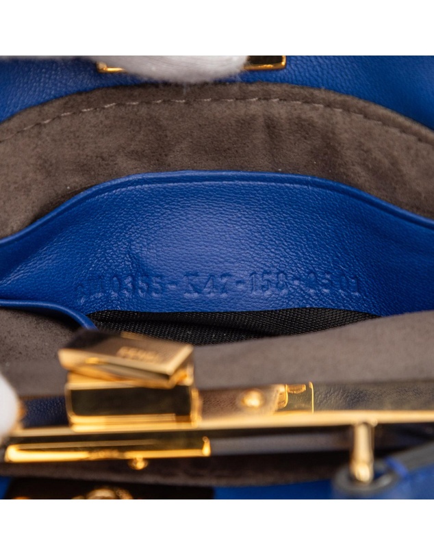 Pre-Loved by Azura Reborn - Pre-Loved Micro Shiny Nappa Peekaboo Iconic Satchel