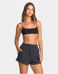Billabong - Womens In The Waves Elastic Waist Shorts