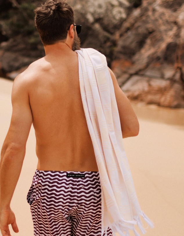 Swim Shady - Coconut Sands Beach Towel