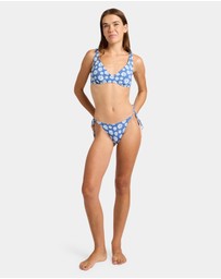 Roxy - Womens Printed Essentials Underwire D Cup Bikini Top
