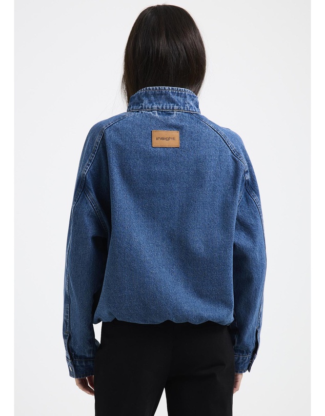 Insight - Talia Denim Funnel Jacket
