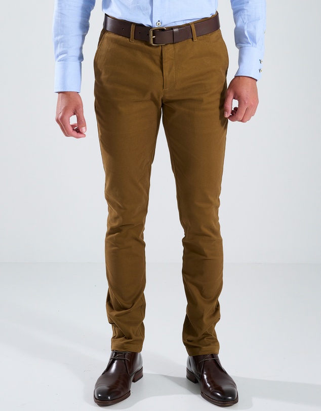 3 Wise Men - 3 Wise Men Cayden Chino Pant - Dark Brown