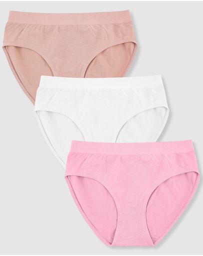 Nude, White & Pink