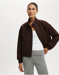 Cotton On - Clover Funnel Neck Bomber