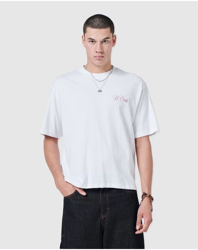B.Cools - Script Crop T-Shirt