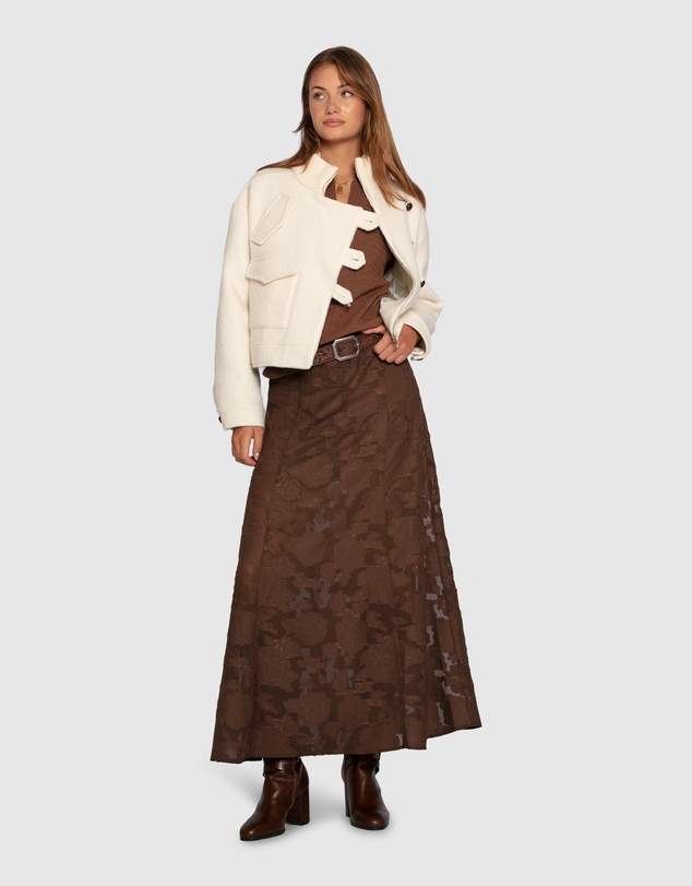 Belle & Bloom - Play It Cool Coupe Maxi Skirt