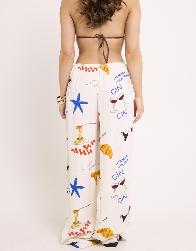Subtitled - Escape Printed Pants