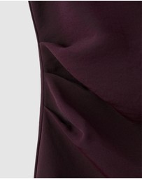 M.N.G - Asymmetrical Blouse With Metallic Detail