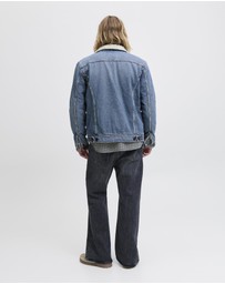 Jack & Jones - Jean Jacket With Sherpa
